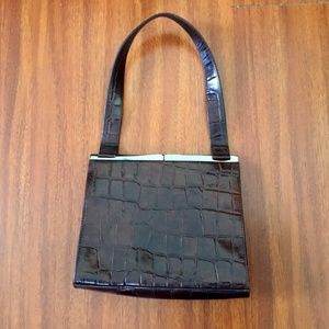 Jones New York Snakeskin Handbag